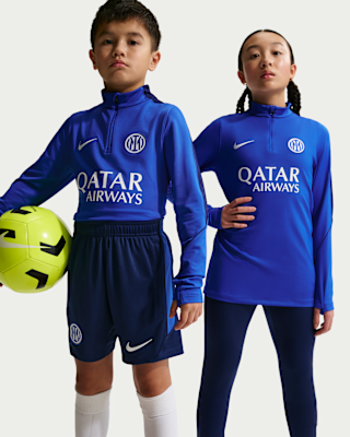 Inter Milan Strike Older Kids' Nike Dri-FIT Football Knit Drill